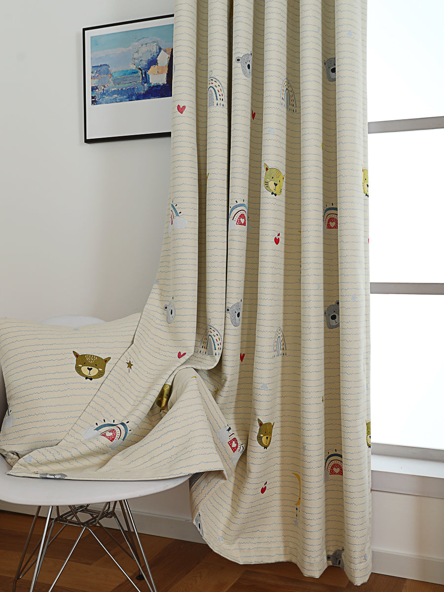 Beina Bear Curtain