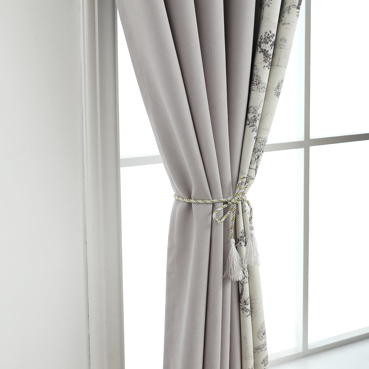 Aura French Country Floral Curtain