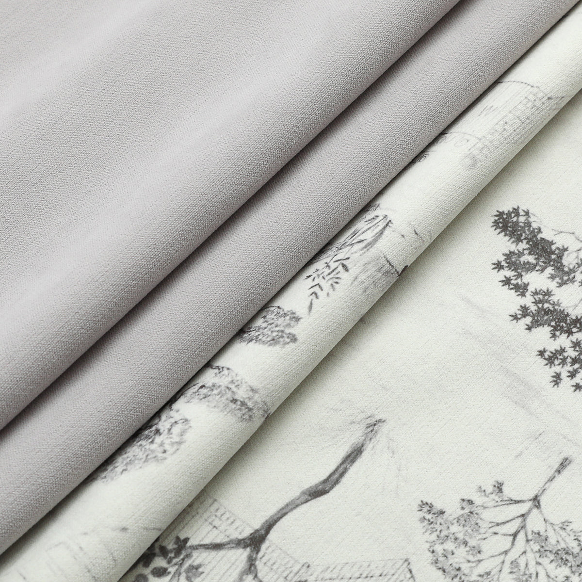 Aura French Country Floral Curtain