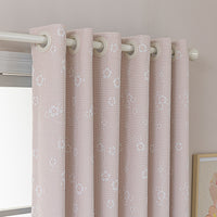 Fancy Floral Jacquard Curtain