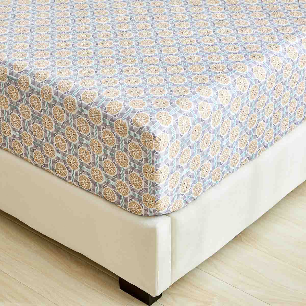 Sunshine Gold Premium Cotton Fitted Sheet