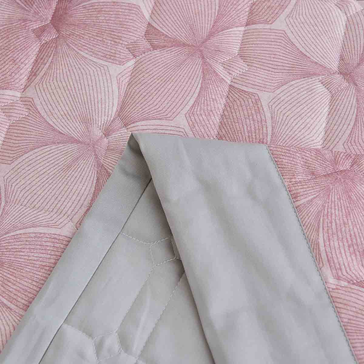 Breezy Pink Premium Cotton Bedspread