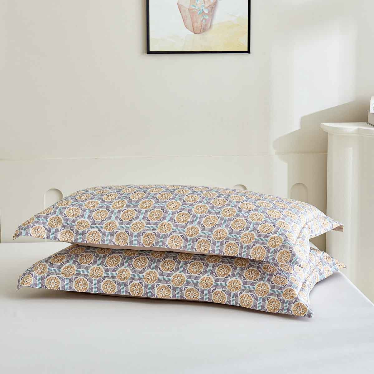 Sunshine Gold Premium Cotton Pillow Sham