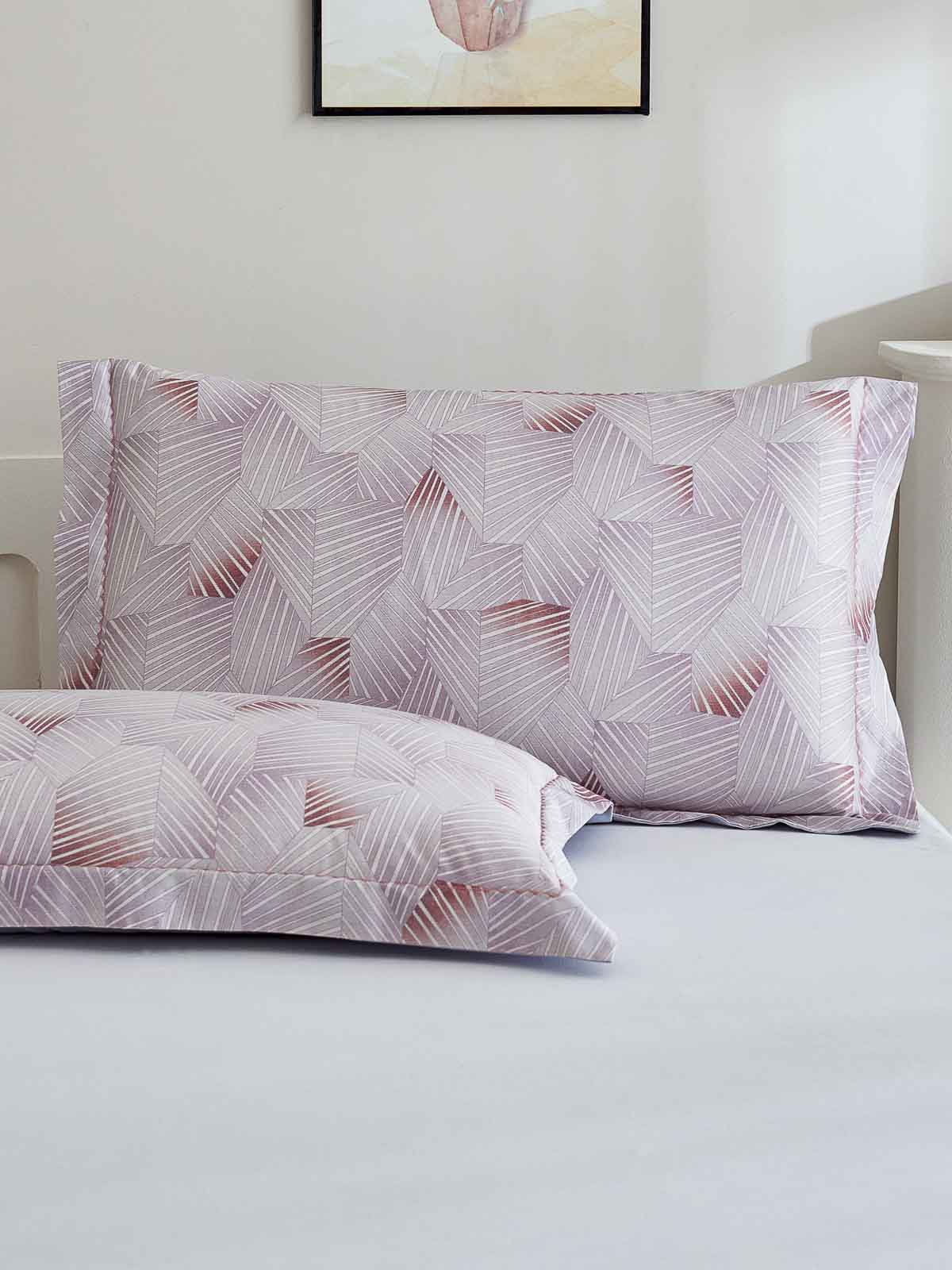 Pink pillow shop sham