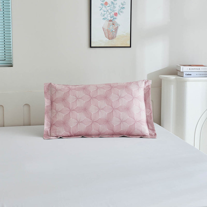 Breezy Pink Premium Cotton Pillow Sham