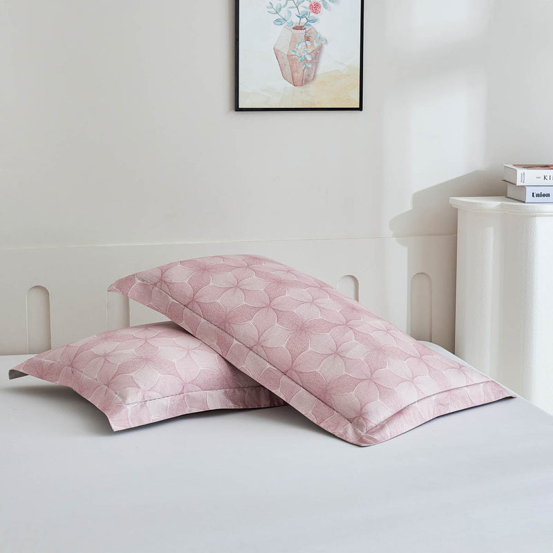 Breezy Pink Premium Cotton Pillow Sham