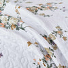Posy Floral Cotton Quilt Set