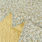 Cedar Floral Cotton Quilt Set