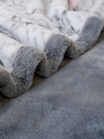 Lux Pattern Raschel Velvet Winter Blanket