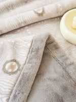 Pearl Pattern Raschel Velvet Winter Blanket