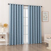 Romance Blackout Curtain -Smokey Blue