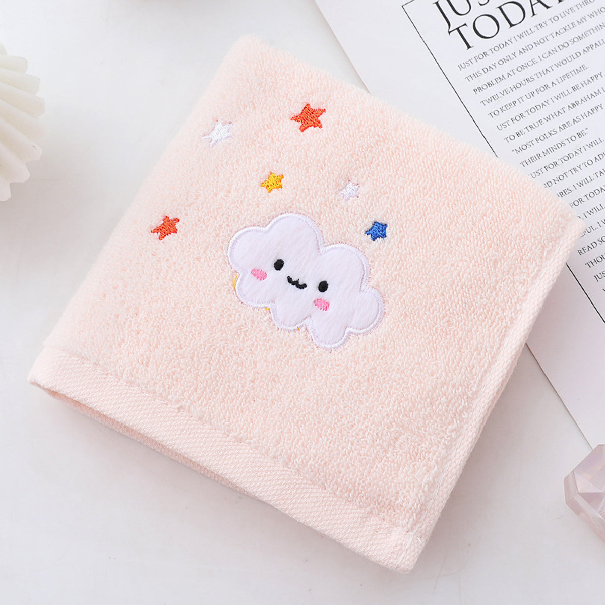 Dora Cloud Small Hand Towel-10"x20"