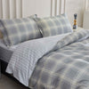 Alec Plaid Cotton Fitted Sheet Set