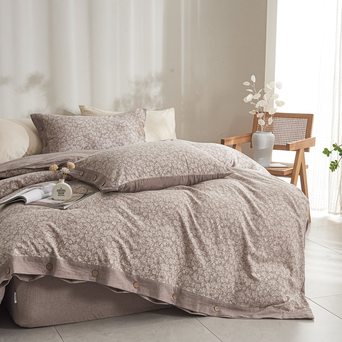 Amann Classic Cotton Weave Fitted Sheet Set