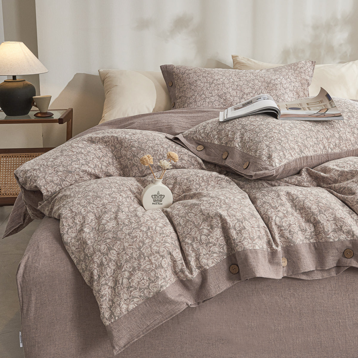 Amann Classic Cotton Weave Fitted Sheet Set