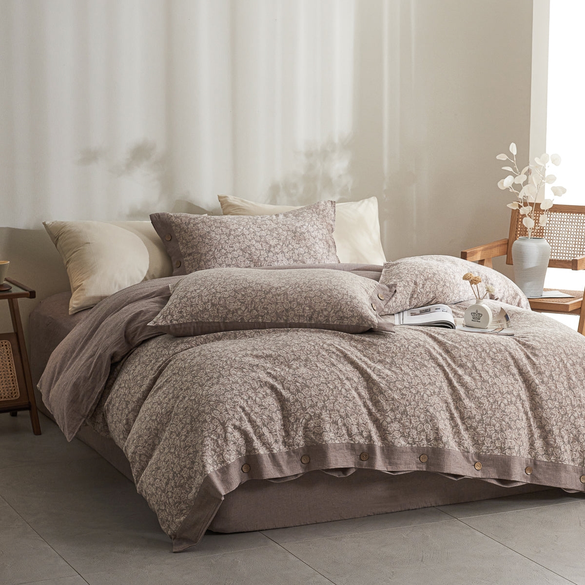 Amann Classic Cotton Weave Fitted Sheet Set