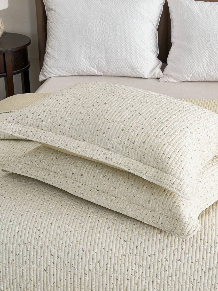 Anais Sylvcel Floral Quilt Set