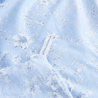 Aria Cotton Bedskirt Duvet Cover Set