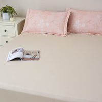Aster Floral Brushed Cotton Fitted Sheet Set