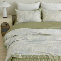 Audrey Floral Premium Cotton Bedspread Set