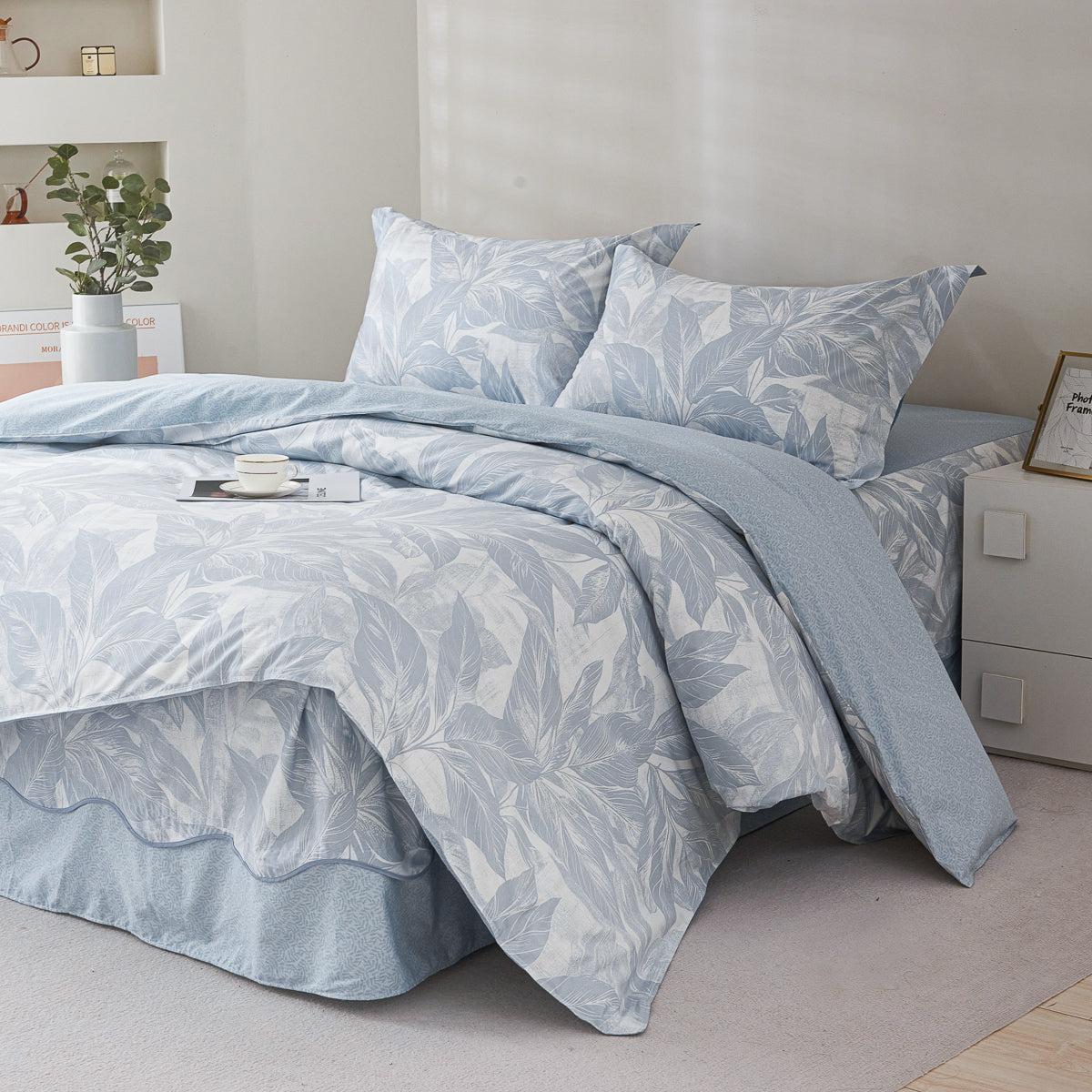 森迪 全棉床裙套件