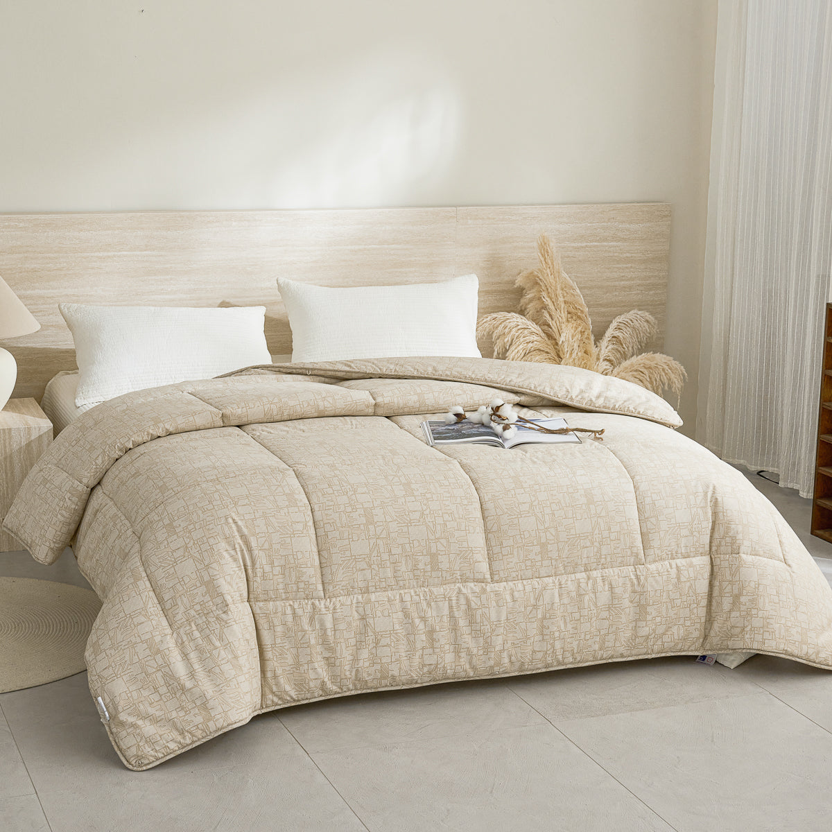 Clay Linen (Earth) Cotton All Season Comforter