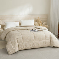 Clay Linen (Earth) Cotton All Season Comforter