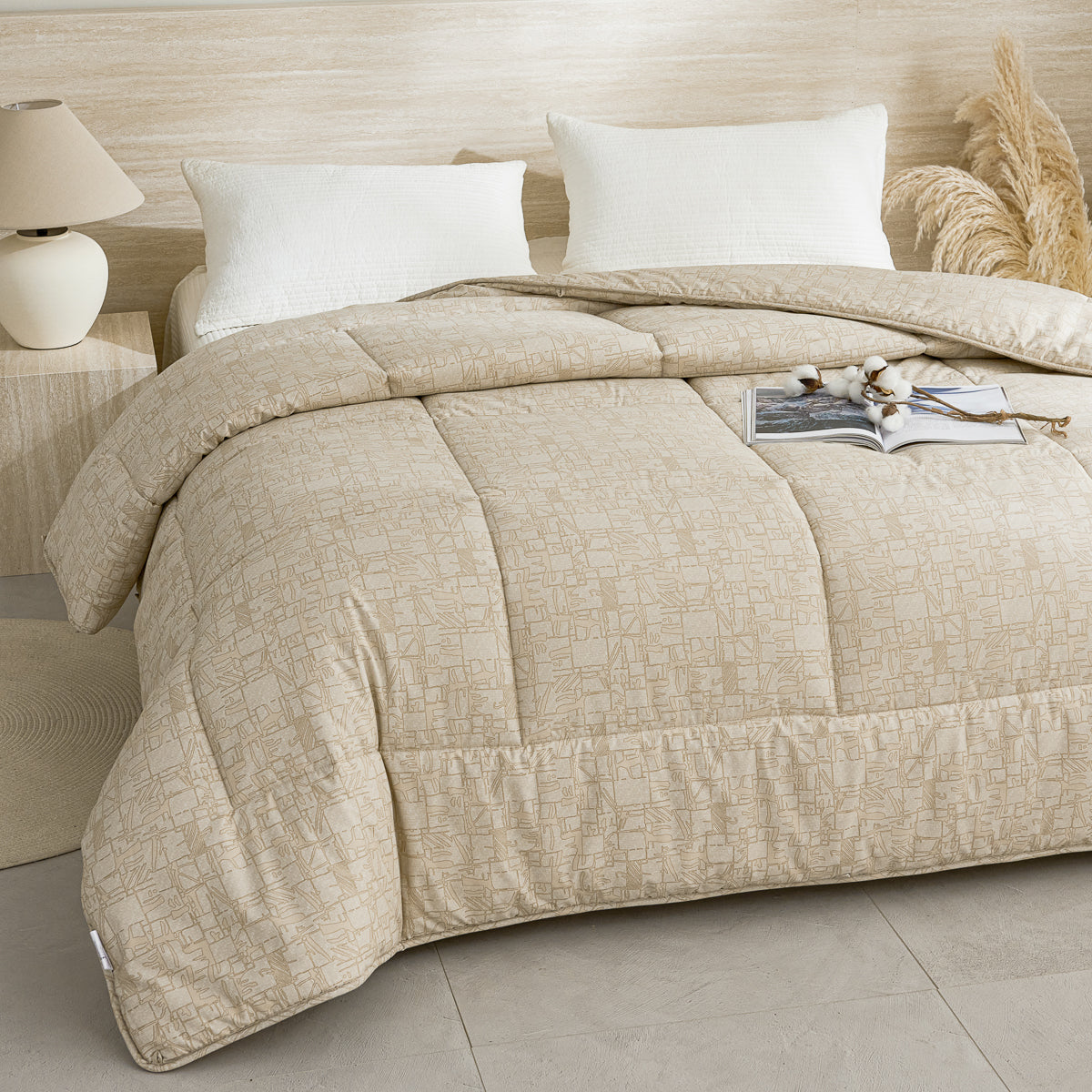 Clay Linen (Earth) Cotton All Season Comforter