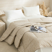 Clay Linen (Earth) Cotton All Season Comforter