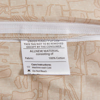 Clay Linen (Earth) Cotton Duvet Cover