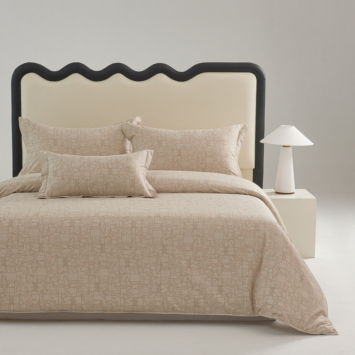 Clay Linen (Earth) Cotton Duvet Cover