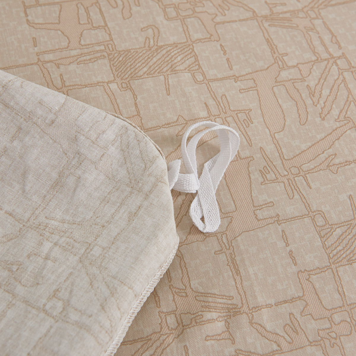 Clay Linen (Earth) Cotton Duvet Cover