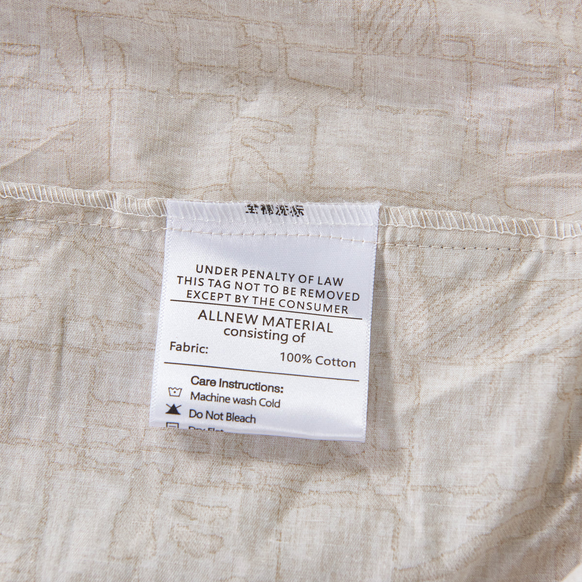 Clay Linen (Earth) Cotton Fitted Sheet