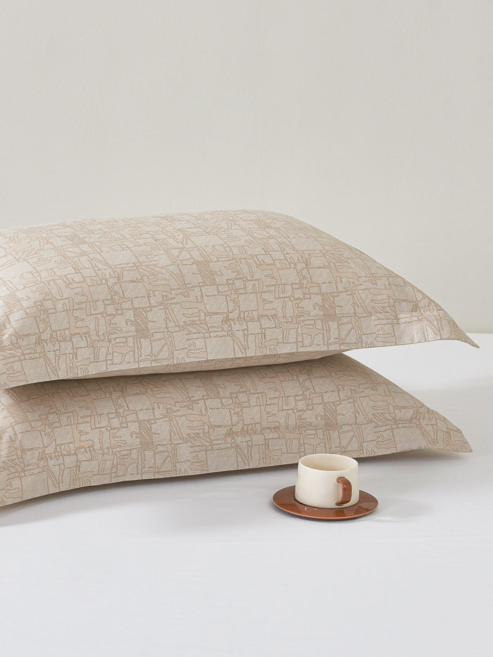 Clay Linen (Earth) Cotton Pillow Sham
