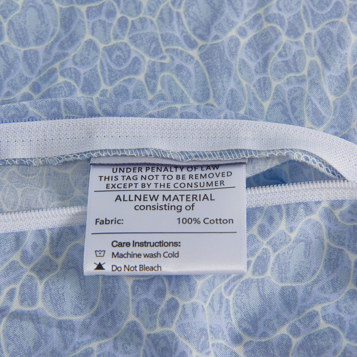 Clear Ripple (Water) Cotton Duvet Cover