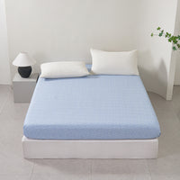 Clear Ripple (Water) Cotton Fitted Sheet
