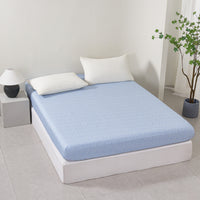 Clear Ripple (Water) Cotton Fitted Sheet