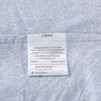 Clear Ripple (Water) Cotton Fitted Sheet