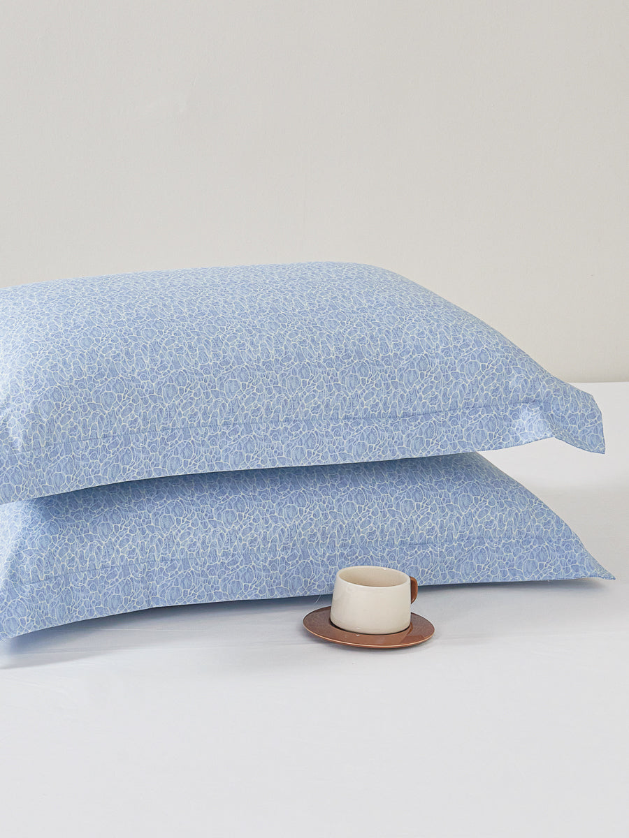 Clear Ripple (Water) Cotton Pillow Sham