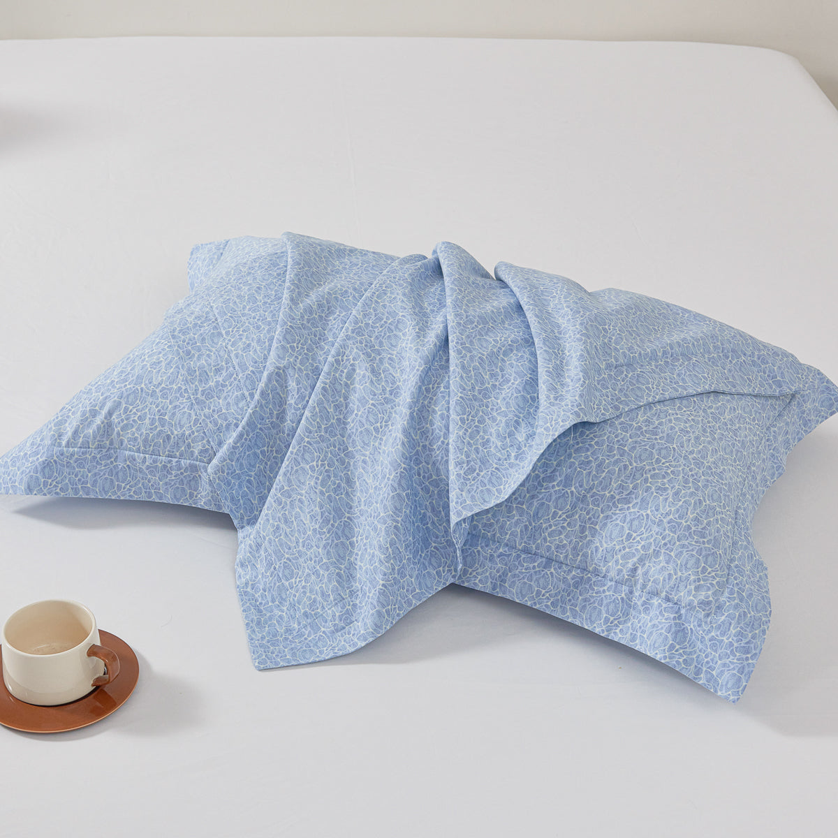 Clear Ripple (Water) Cotton Pillow Sham