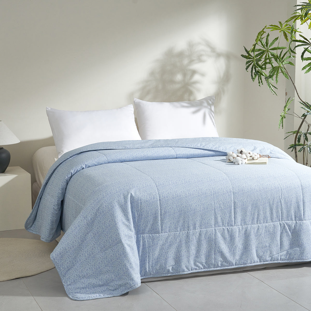 Clear Ripple (Water) Cotton Light Comforter