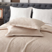 Coco Apricot Premium Cotton Coverlet Set