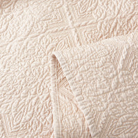 Coco Apricot Premium Cotton Coverlet Set