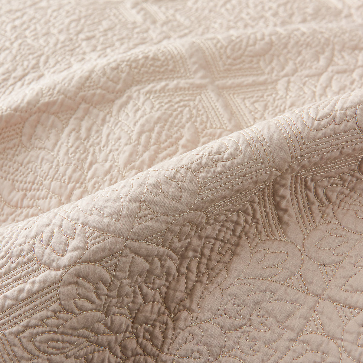 Coco Apricot Premium Cotton Coverlet Set