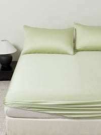 Cyan Green TENCEL™ Fitted Sheet