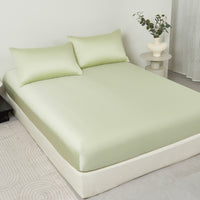 Cyan Green TENCEL™ Fitted Sheet