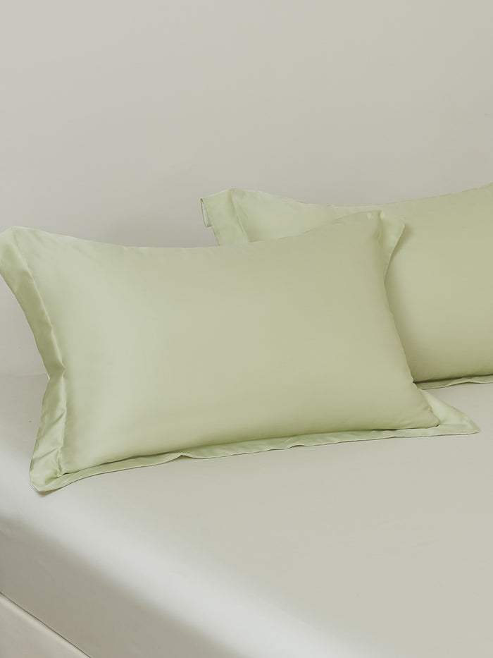 Cyan Green TENCEL™ Pillow Sham x2p