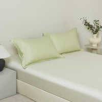 Cyan Green TENCEL™ Pillow Sham x2p