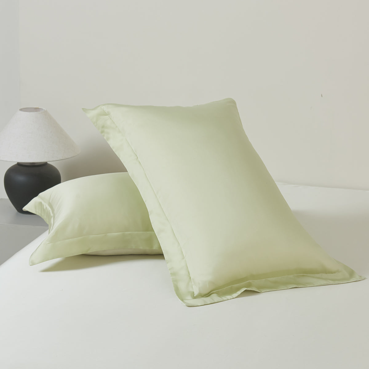Cyan Green TENCEL™ Pillow Sham x2p