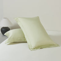 Cyan Green TENCEL™ Pillow Sham x2p